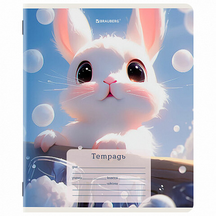 Тетрадь 12 л. BRAUBERG клетка, обложка картон, МИКС-1, 107268