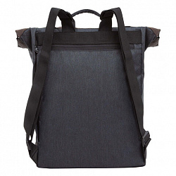 Рюкзак GRIZZLY, карман-антивор, с клапаном, трансформируемый объем, "ROLLTOP", 42х29х11 см, RQL-315-1/2