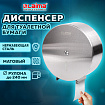 Диспенсер для туалетной бумаги LAIMA PROFESSIONAL INOX, (Система T2) малый, нержавеющая сталь, матовый, 605698