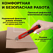 Нож канцелярский 18 мм КОМПЛЕКТ "10 шт. + 3 шт. В ПОДАРОК", фиксатор, STAFF EVERYDAY, 238771