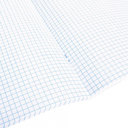 Тетрадь А5, 96 л., BRAUBERG, скоба, клетка, обложка картон, "INDAY", 400522