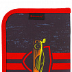 Пенал BRAUBERG с наполнением, 1 отделение, 1 откидная планка, 24 предмета, 21х14 см, "Yellow car", 229292