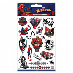 Наклейки-тату переводные АССОРТИ, ЦВЕТНЫЕ, 11х20 см, PRIORITY