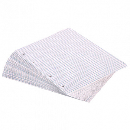 Сменный блок для тетради на кольцах, А5, 160 л., STAFF/BRAUBERG, "Белый", 403261