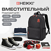 Рюкзак HEIKKI ENERGETIC (ХЕЙКИ) универсальный, эргономичный, "Mask", черный, 43х30х16 см, 272533