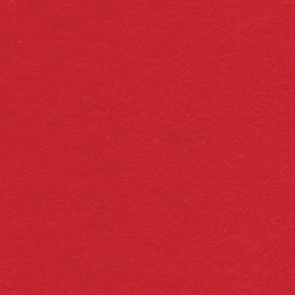 Цветной фетр МЯГКИЙ 500х700 мм, 2 мм, плотность 170 г/м2, рулон, красный, ОСТРОВ СОКРОВИЩ, 660626