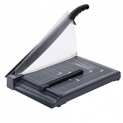 Резак сабельный BRAUBERG KATANA TSP-412, А4, на 12 л., длина реза 330 мм, пластиковое основание, защитный экран, 532987