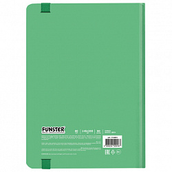 Скетчбук, белая бумага 80 г/м2, 145х203 мм, 80 л., резинка, твердый, FUNSTER (ФАНСТЕР), Гусь "Че смотришь?", 116891