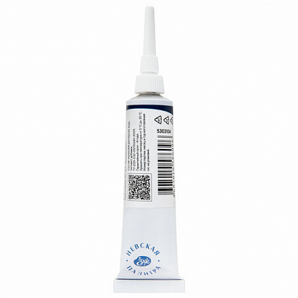 Контур акриловый по стеклу и керамике "Декола", туба 18 мл, белый, Невская Палитра, 5303104