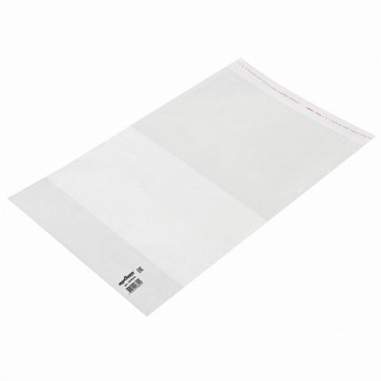 Обложка ПП 215х360 мм для тетрадей и дневников, ЮНЛАНДИЯ, универсальная, КЛЕЙКИЙ КРАЙ, 80 мкм, штрих-код, 229344