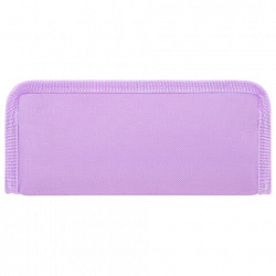 Пенал ЮНЛАНДИЯ ЮНИОР, 2 отделения, полиэстер, "Purple clouds", 21х8х6 см, 273810