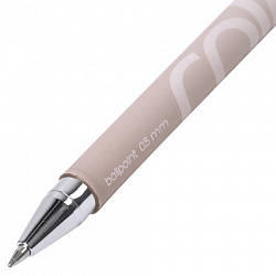 Ручка шариковая BRUNO VISCONTI "ColorSurf Morandi", СИНЯЯ, корпус ассорти, линия 0,4 мм, 20-0204/52