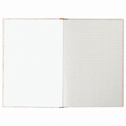 Книга учета 96 л., клетка, твердая, крафт, типографский блок, А4 200х290 мм, STAFF, 126500