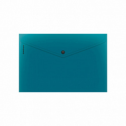 Папка-конверт с кнопкой ERICH KRAUSE "Soft Reef", A4, до 120 листов, непрозрачная, ассорти, 0,18 мм, 62956