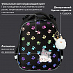 Ранец BRAUBERG LUMINOUS, 2 отделения, с брелоком, "Лапки", СВЕТЯЩИЙСЯ РИСУНОК, 38х29х16 см, 271366