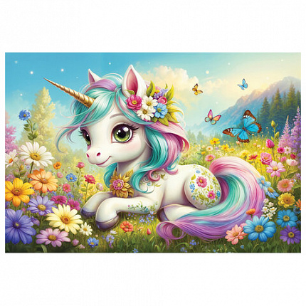 Пазл картонный 54 элемента "ОЧАРОВАТЕЛЬНЫЕ МОРДАШКИ", АССОРТИ, 40 видов, 175х130 мм, HATBER