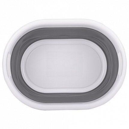 Таз складной силиконовый 26 литров 54,5х39,5 см для дома и дачи, LAIMA Home, 608670