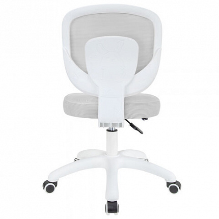 Кресло детское BRABIX KIDS "MG-230", без подлокотников, сетка/ткань TW, серое, 533321