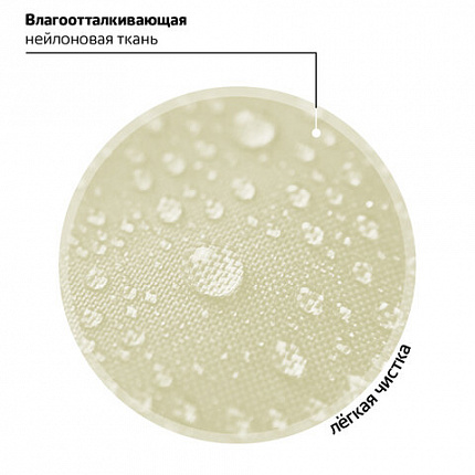 Рюкзак BRAUBERG CLASSIC, легкий каркас, премиум материал, "Tender", бежевый, 37х32х21 см, 272090