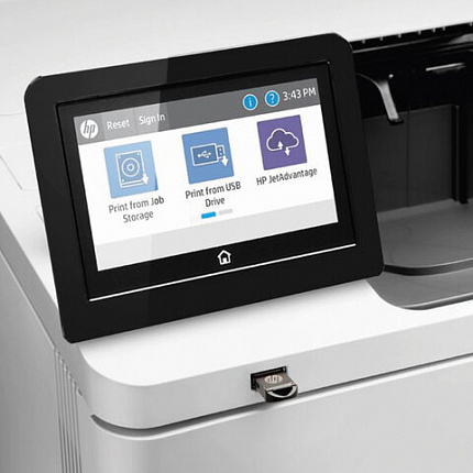 Принтер лазерный HP LaserJet Enterprise M611dn А4, 61 стр./мин., 275 000 стр./мес., ДУПЛЕКС, сетевая карта, 7PS84A