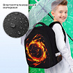 Ранец BRAUBERG KIDS STANDARD, 2 отделения, "Лава-мяч", объемный дизайн, 36х28х14 см, 273147