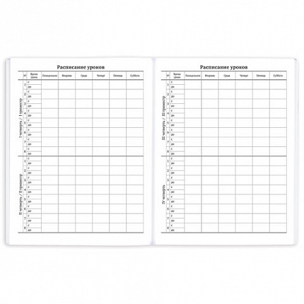 Дневник 1-11 класс 40 л., на скобе, ПИФАГОР, обложка картон, "Девочка", 106583