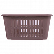 Корзинка 2 литра универсальная, 7,2х25х15 см, для хранения, пластик, ассорти, 331, 433310065