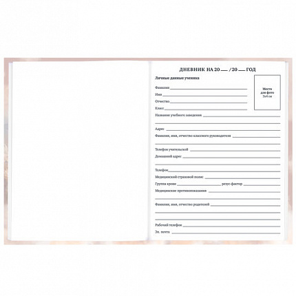 Дневник 1-11 класс 40 л., твердый, BRAUBERG, матовая ламинация, "Magic World", 107174