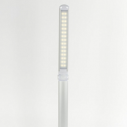 Настольная лампа-светильник SONNEN PH-3607, на подставке, LED, 9 Вт, металлический корпус, серый, 236686