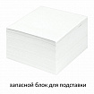 Блок для записей непроклеенный, 9х9х5 см, плотность 65 г/м2, белизна 90-92%, STAFF, 126364