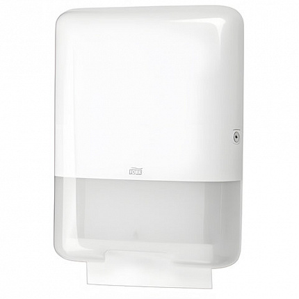 Диспенсер для полотенец TORK (Система H3) Elevation, V-сложения, белый, 553000