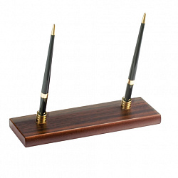 Набор подарочный настольный BESTAR "Platon" из дерева, 12 предметов, цвет "орех", 236372