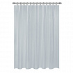 Шторка для ванной EVA, 180х180 см, кольца в комплекте, СЕРАЯ ГОЛОГРАФИЯ, PRIMILA (ПРИМИЛА), 700104