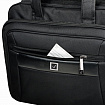 Сумка портфель BRAUBERG CONTROL с отделением для ноутбука 15-16", 2 отделения, черная, 31х41х15 см, 240508