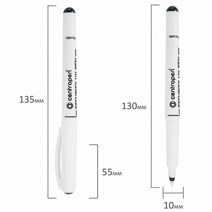 Маркер перманентный ультрафиолетовый CENTROPEN "Security UV", фонарик, 0,6-1 мм, 2699, 6 2699 0201