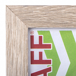 Рамка 10х15 см, небьющаяся, STAFF "Grand", багет 18 мм, цвет "капучино", МДФ, 391209