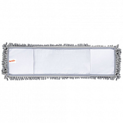 Насадка МОП плоская для швабры/держателя, 50 см, микрофибра СИНЕЛЬ (ТИП К), PERKLIN (ПЕРКЛИН), 700986