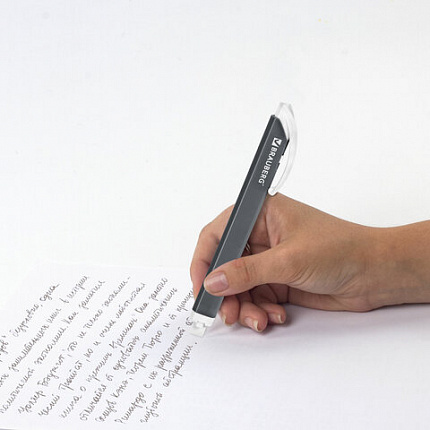 Ластик выдвижной + 2 сменных ластика BRAUBERG "TRIOS", 124х12х12 мм, графитовый корпус, 272692