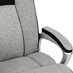 Кресло BRABIX PREMIUM "Regular EX-554", пружинный блок, ткань, серое/черные вставки, 533205