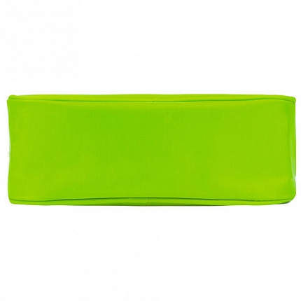 Пенал-косметичка BRAUBERG, мягкий, "KING SIZE NEON GREEN", 20х8х9 см, 229020