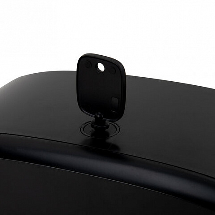 Диспенсер для туалетной бумаги LAIMA PROFESSIONAL PREMIUM BLACK (Система T2), малый, черный, ABS-пластик, 609521