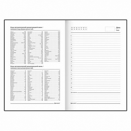 Ежедневник недатированный А5 145х215 мм BRAUBERG бумвинил, 160 л., бордовый, 126541