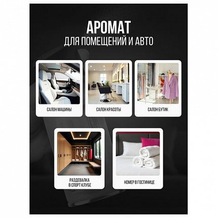 Сменный баллон 250 мл, ARLUNI "Кашемир и дерево", для автоматических освежителей, универсальный