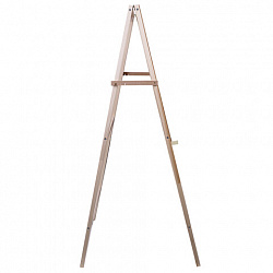 Мольберт напольный "Хлопушка", планшет 60x58 см, в собранном виде 58x120x5 см, BRAUBERG ART DEBUT, 192336