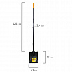 Лопата совковая цельнометаллическая 23х28 см, ОБЩАЯ ДЛИНА 150 см, черенок сталь, RABBITEX (РАББИТЕКС) "LONG HANDLE", 700481