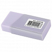 Ластик BRAUBERG "PASTEL MATTE", 50х24х10 мм, прямоугольный, картонный держатель, экологичный ПВХ, ассорти, 272729