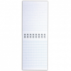 Блокнот МАЛЫЙ ФОРМАТ А7 75х105 мм, 40 л., гребень, картон, клетка, ЮНЛАНДИЯ, "Юнландик" / "Сладости", 129858