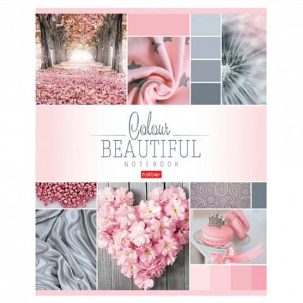 Тетрадь А5 48 л., HATBER скоба, клетка, обложка картон, "Для девочек_Выпуск №1" (микс), 087341, 48Т5В1