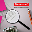 Лупа просмотровая BRAUBERG, диаметр 60 мм, увеличение 6, 451799