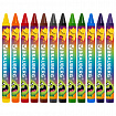 Восковые мелки BRAUBERG "МОНСТРИКИ", 12 цветов, 273238
